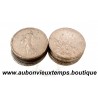 LOT 10 X 5 FRANCS Argent 835 ‰ SEMEUSE