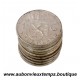 LOT 10 X 1 GULDEN Argent 720 ‰ JULIANA - HOLLANDE