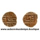 ½ MA-TAM ( CHE-TAM ) ( ½ ROUPIE ) Bronze ND ( 1835 – 1910 ) BHOUTAN