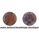 DEUX ( 2 ) CENTIMES Bronze 1856 W NAPOLEON III - LILLE