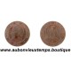 DEUX ( 2 ) CENTIMES Bronze 1855 D NAPOLEON III - LYON