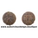FOLLIS Bronze ND ( An 1 ) PHOCAS et LÉONTIA - CONSTANTINOPLE