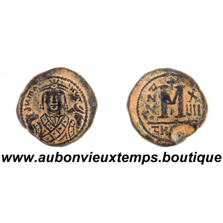 FOLLIS Bronze ND ( An 17 ) MAURICE TIBÈRE – THEOUPOLIS ( ANTIOCHE sur l’ORONTE – SYRIE )