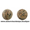 AS Bronze ND ( 41 – 54 Ap. J.C. ) CLAUDE – ( TIBERIUS CLAUDIUS DRUSUS ) – ANTIOCHE sur l’ORONTE - SYRIE