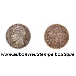1/2 FRANC Argent 900 ‰ 1829 A CHARLES X