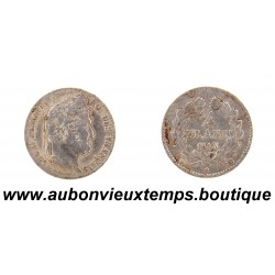 1/4 FRANC Argent 900 ‰ 1842 B LOUIS PHILIPPE 1er