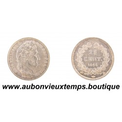 25 CENT Argent 900 ‰ 1846 A LOUIS PHILIPPE 1er