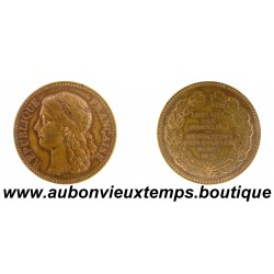 JETON ( Module 10 centimes ) Bronze 1878 EXPOSITION UNIVERSELLE - PARIS