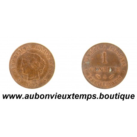 1 CENTIME Bronze 1887 A CERES