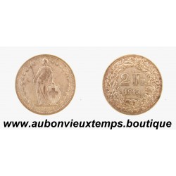 2 FRANCS Argent 835‰ 1913 B BERNE - SUISSE