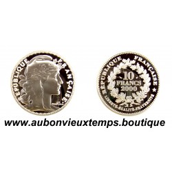 10 FRANCS Argent 900‰ BE 2000 MARIANNE - CHAPLAIN