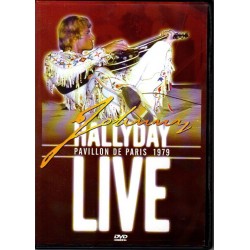 DVD HALLYDAY LIVE - PAVILLON DE PARIS - 1979 17 TITRES