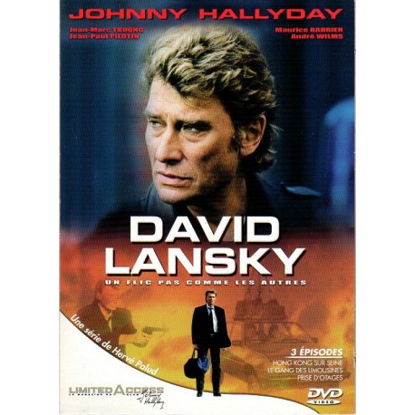 DVD JOHNNY HALLYDAY - DAVID LANSKY - LIMITED ACCES 2003 3 TITRES