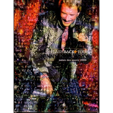 2 DVD JOHNNY HALLYDAY - FLASHBACK TOUR 2006 28 TITRES