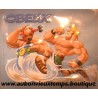 PLAQUE TOLE EMBOSSEE OBELIX AUX JEUX OLYMPIQUES 190 X 155 2008
