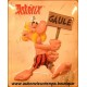 PLAQUE TOLE EMBOSSEE ASTERIX AUX JEUX OLYMPIQUES 190 X 155 2008