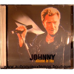 CD PROMO JOHNNY HALLYDAY - ALLUMER LE FEU 1998 1 TITRE