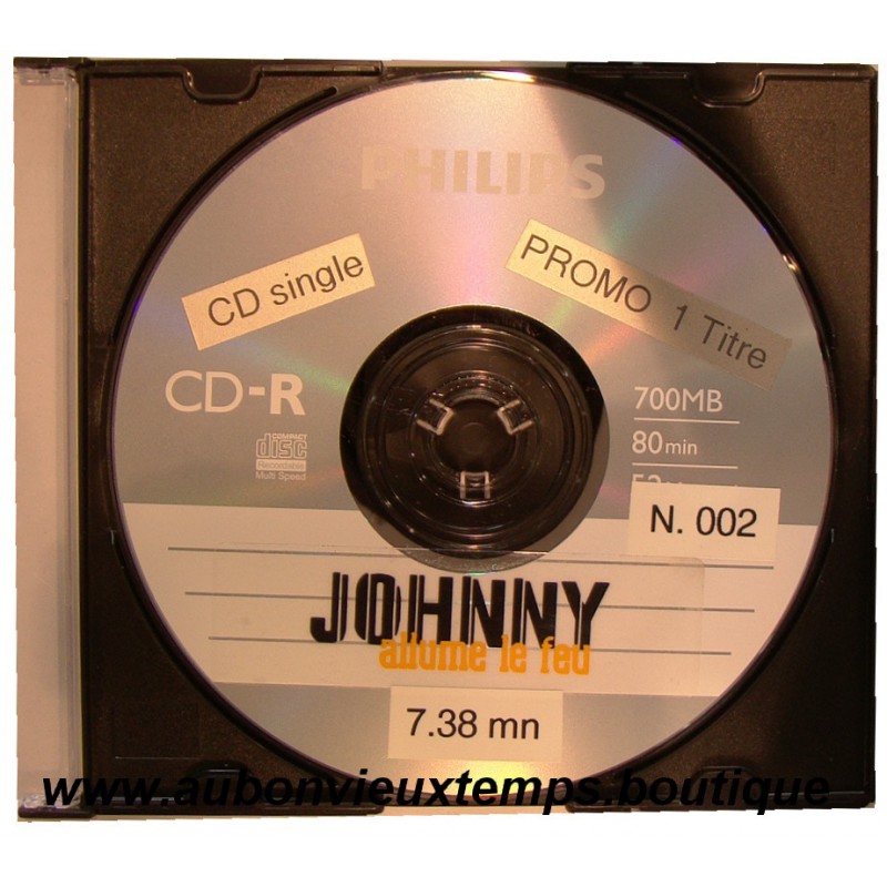 Johnny Hallyday cd album promo SFR 10 Titres De Légendes