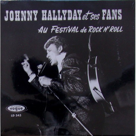 CD JOHNNY HALLYDAY - ET SES FANS 8 TITRES