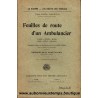 LIVRE FEUILLES DE ROUTE D'UN AMBULANCIER de CHARLES LELEUX 