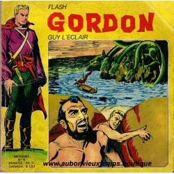 LIVRE - FLASH GORDON - GUY L'ECLAIR N°6 1974