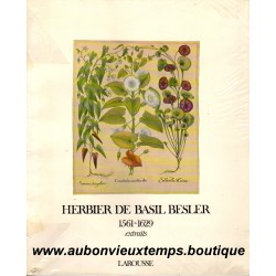 LIVRE - HERBIER DE BASIL BESLER 1561 - 1629