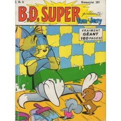 LIVRE - B.D. SUPER TOM ET JERRY N° 6 1987