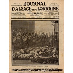 JOURNAL D'ALSACE et de LORRAINE - 2ème ANNEE - N° 82 - 22 NOVEMBRE 1925