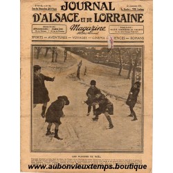 JOURNAL D'ALSACE et de LORRAINE - 2ème ANNEE - N° 86 - 20 DECEMBRE 1925