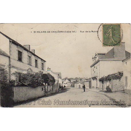 RUE DE LA MAIRIE - ST HILAIRE DE CHALEONS 44