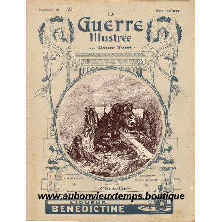 LA GUERRE ILLUSTREE - Rédacteur H. TUREL - FASCICULE N° 23 - 1914 1915