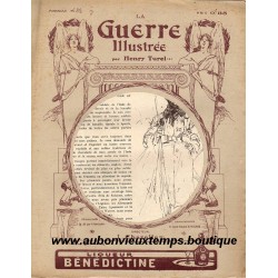 LA GUERRE ILLUSTREE - Rédacteur H. TUREL - FASCICULE N° 31 - 1914 1915