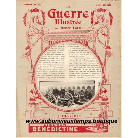 LA GUERRE ILLUSTREE - Rédacteur H. TUREL - FASCICULE N° 33 - 1914 1915