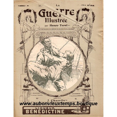 LA GUERRE ILLUSTREE - Rédacteur H. TUREL - FASCICULE N° 35 - 1914 1915