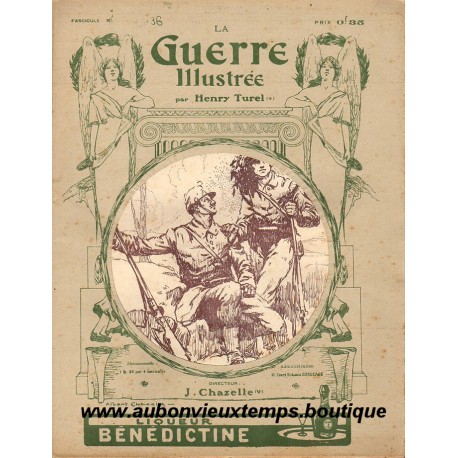 LA GUERRE ILLUSTREE - Rédacteur H. TUREL - FASCICULE N° 36 - 1914 1915