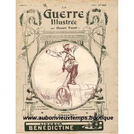 LA GUERRE ILLUSTREE - Rédacteur H. TUREL - FASCICULE N° 39 - 1914 1915