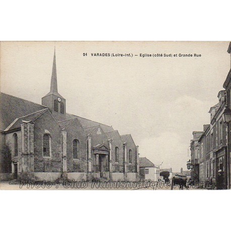 EGLISE - GRANDE RUE - VARADES 44