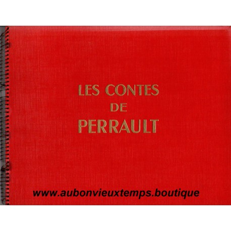 LIVRE - LES CONTES DE PERRAULT - COLLECTION du "CHEQUE TINTIN" 1954