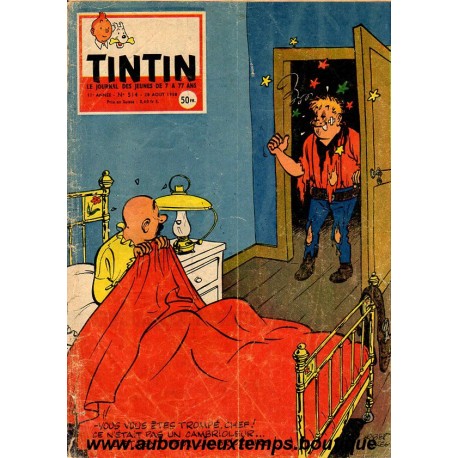 LE JOURNAL DE TINTIN N° 514 du 28.10.1958