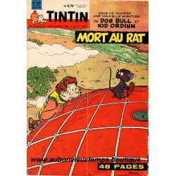 LE JOURNAL DE TINTIN N° 609 du 22.06.1960