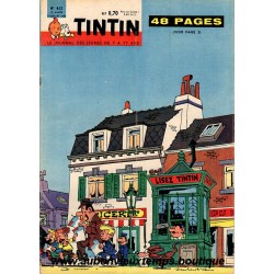 LE JOURNAL DE TINTIN N° 612 du 14.07.1960