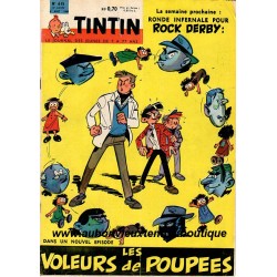 LE JOURNAL DE TINTIN N° 615 du 04.08.1960