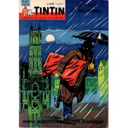 LE JOURNAL DE TINTIN N° 627 du 27.10.1960