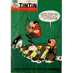 LE JOURNAL DE TINTIN N° 641 du 02.02.1961