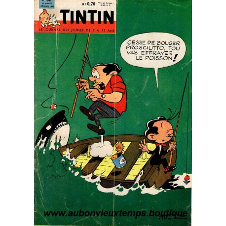 LE JOURNAL DE TINTIN N° 641 du 02.02.1961