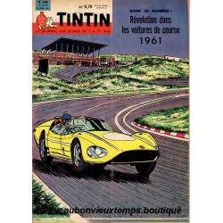 LE JOURNAL DE TINTIN N° 648 du 23.03.1961