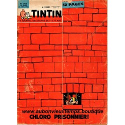 LE JOURNAL DE TINTIN N° 703 du 12.04.1962