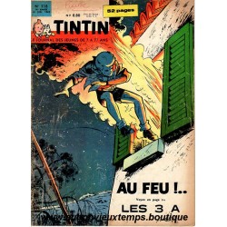 LE JOURNAL DE TINTIN N° 718 du 16.07.1962
