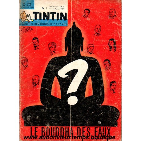 LE JOURNAL DE TINTIN N° 796 du 01.1964