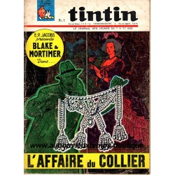 LE JOURNAL DE TINTIN N° 884 du 20.09.1965
